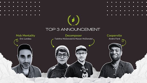 Top 3 announcement - COVER
