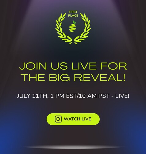 Winner Announcement Livestream Hype 3